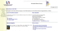 Desktop Screenshot of fernandoramos.net